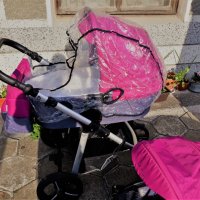 Бебешка количка Bebetto Nico 2 в 1, снимка 5 - Детски колички - 39386228