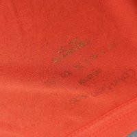 Calvin Klein дамска маркова тениска, S, оранжева с пайети, снимка 8 - Тениски - 36619195