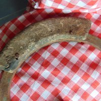 Автентична стара кована ножовка трион, снимка 2 - Колекции - 29092446