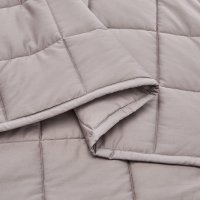 Одеяло с тежести 9 кг Amazon Basics Twin SU001 120х180см Юрган тежко Утежнено одеяло Антистрес двойн, снимка 5 - Олекотени завивки и одеяла - 44209356