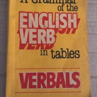 A grammar of the English verb in tables verbals, снимка 1 - Чуждоезиково обучение, речници - 35110657