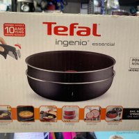 Комплект съдове за готвене 3 части Tefal Ingenio , 24+24см, снимка 1 - Съдове за готвене - 44417324