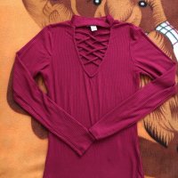 Плътна блуза, снимка 7 - Блузи с дълъг ръкав и пуловери - 31538203