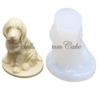 3D Седнало куче силиконов молд форма декорация торта фондан шоколад гипс смола , снимка 1 - Форми - 30508447