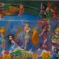 Комплект 5 фигури на ФЕИТЕ  Tinker Bell, снимка 4 - Фигурки - 38957471