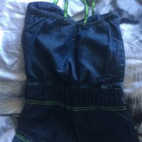 Супер дънков гащиризон, снимка 2 - Детски панталони и дънки - 37375029