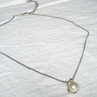 красиво среберно колие сес естествена перла, снимка 1 - Антикварни и старинни предмети - 40765226