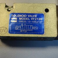 пневматичен разпределител SMC VF2120 solenoid valve, снимка 3 - Резервни части за машини - 39639134