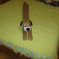 Възглавничка – сърце, куче и мече, снимка 6 - Плюшени играчки - 31236566