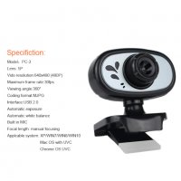 Web camera Kisonli PC-3, снимка 2 - Слушалки за компютър - 30908156