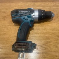 винтоверт ударен Makita DHP458 - 18V, отличен, снимка 3 - Винтоверти - 37937810