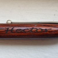 Дървена химикалка hector, снимка 6 - Други ценни предмети - 29814167