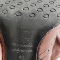 Дамски чизми 41 номер естествена кожа , снимка 2 - Дамски ботуши - 39126391