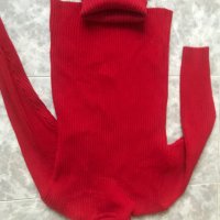 Продавам меки , топли блузи тип -поло червено.Марката е GAP , снимка 6 - Блузи с дълъг ръкав и пуловери - 38814948
