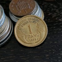 Mонета - Франция - 1 франк | 1938г., снимка 1 - Нумизматика и бонистика - 30553473
