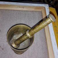 Старо бронзово хаванче, снимка 2 - Антикварни и старинни предмети - 37808383
