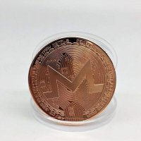 Монеро монета / Monero Coin ( XMR ) - Copper, снимка 1 - Нумизматика и бонистика - 38573844