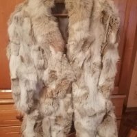 Дамско палто със дълъг косъм от лисица , снимка 3 - Палта, манта - 30472468
