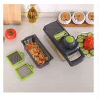 Ренде за плодове и зеленчуци Veggie Slicer, Многофункционално, 14 части, снимка 6 - Блендери - 44632732