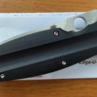 Сгъваем нож Spyderco Schempp EuroEdge, снимка 4 - Ножове - 37345533