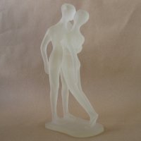 Любов, целувка -  фигура от акрил, статуетка, снимка 16 - Статуетки - 39489889