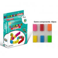 Игра Dominoes 42 части, снимка 1 - Образователни игри - 31848499