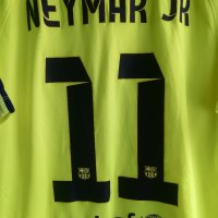 Barcelona Neymar Jr Nike 2014/2015 Third CL оригинална тениска фланелка Барселона Неймар размер L, снимка 3 - Тениски - 42801664