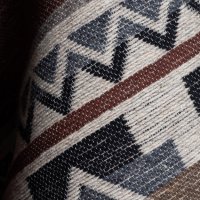  Автентичнo еквадорско унисекс пончо Мапуче, 100% вълна, кафяво, снимка 8 - Пуловери - 37011498