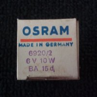 Крушки Osram 6V 10W за ретро автомобили или мотоциклети, снимка 2 - Аксесоари и консумативи - 38448135