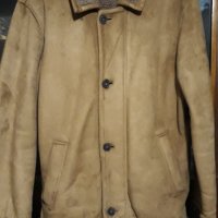 палто от велур мъжко, снимка 1 - Палта - 31666806