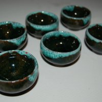  Ракиени керамични чашки-филджани -6 бр., снимка 3 - Чаши - 35353193