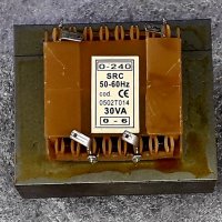 Малък трансформатор 220 на 6 волта 30 вата, снимка 1 - Друга електроника - 34952986