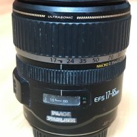 Canon EF-S 17-85mm f/4-5.6 IS USM обектив, снимка 2 - Обективи и филтри - 35564877