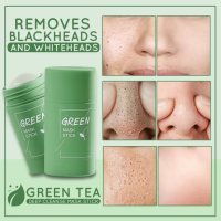 Почистваща стик маска за лице с органична глина и зелен чай, снимка 6 - Козметика за лице - 42284939