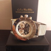 Мъжки часовник Graf von Monte Wehro Ново!, снимка 4 - Мъжки - 42205022