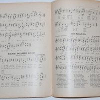 Антикварна книжка - песнопойка: "Библиотека музикални бисери"-1930г, снимка 4 - Антикварни и старинни предмети - 31673660