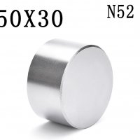 Магнит неодимов N52 50x30mm Neodymium Magnet Магнити, снимка 2 - Други инструменти - 31659518
