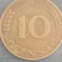 10 пфенинга (1949)марка,,J,,Хамбург, снимка 1 - Нумизматика и бонистика - 38157816