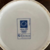 ✅сувенирна чаша Олимпиада Гърция 2004г, холограма, снимка 3 - Колекции - 32133318