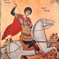 Икона на Свети Георги Победоносец icona Sveti Georgi Pobedonosec, снимка 2 - Икони - 14331566