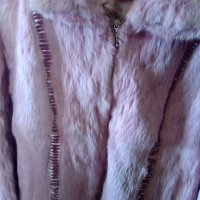 Дамско палто заешка кожа, снимка 3 - Палта, манта - 29392128
