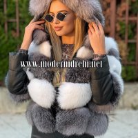 Дамско луксозно палто лисица код 166, снимка 1 - Палта, манта - 38739401