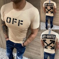Мъжка спортна блуза OFF-WHITE код 33, снимка 1 - Тениски - 39632885
