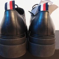 Оксфордки Tommy Hilfiger Leather LAce Up Shoe 37ми номер 23.5см стелка FW0FW06780 Black чисто нови, снимка 9 - Дамски ежедневни обувки - 42917617