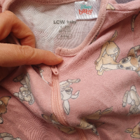 Лот бебешки дрехи и нови елеци 2бр размер 6-18 месеца 74-86, снимка 5 - Комплекти за бебе - 44696241
