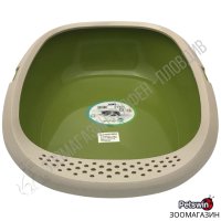 Котешка Тоалетна - M, L размер - Мока/Гранит Зелено - Gizmo - Savic, снимка 3 - За котки - 37525138