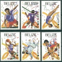 Чисти марки Спорт Олимпийски игри Сидни 1988 от Белиз, снимка 1 - Филателия - 37135807