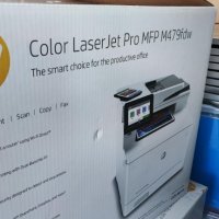 HP Color LaserJet Pro MFP M479 Duplex, ADF, Мрежов, Wireless, A4 принтер, скенер, снимка 2 - Принтери, копири, скенери - 42325491