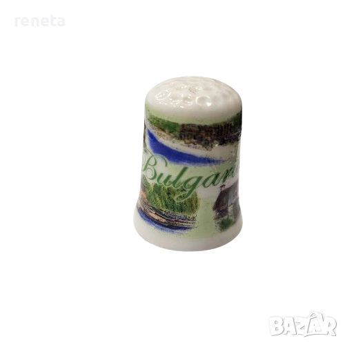 Декоративен напръстник, Забележителности, Керамичен, Многоцветен, снимка 1