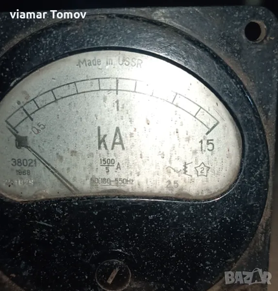 Амперметри обхват 1500 А, снимка 1
